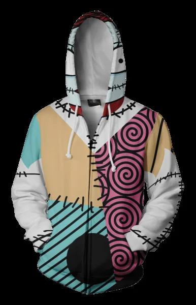 Xijun 2019 Funny Jack Skellington 3D Printed Hoodies, Sweatshirts men Spring Antumn Sportswear zip up Skulls  jackets man coats
