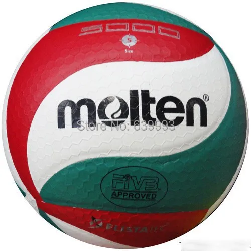 Free Shipping 2014 Hot Sale Brand New Official Size 5 PU Volleyball High Quality Soft Touch V5M5000 Match | Спорт и развлечения