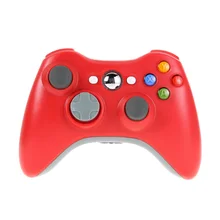 Красный 2.4 г беспроводной геймпад joypad game пульт дистанционного управления джойстик с пк приемник для microsoft для xbox 360 консоль ответ gapad rete