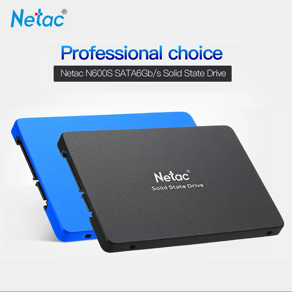 2,5 "SSD Netac N600S 430 ГБ 360 ГБ 2,5 SATA 6 ГБ/сек. TLC Nand Flash 32 МБ Кэш одноцветное state Drive Вход SSD с R/Вт до 500/400 МБ/с