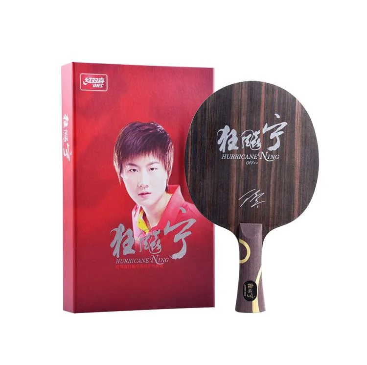 DHS Hurricane Ning ракетка для настольного тенниса Спортивная пинг понга dhs champion Ding Ebony|ding