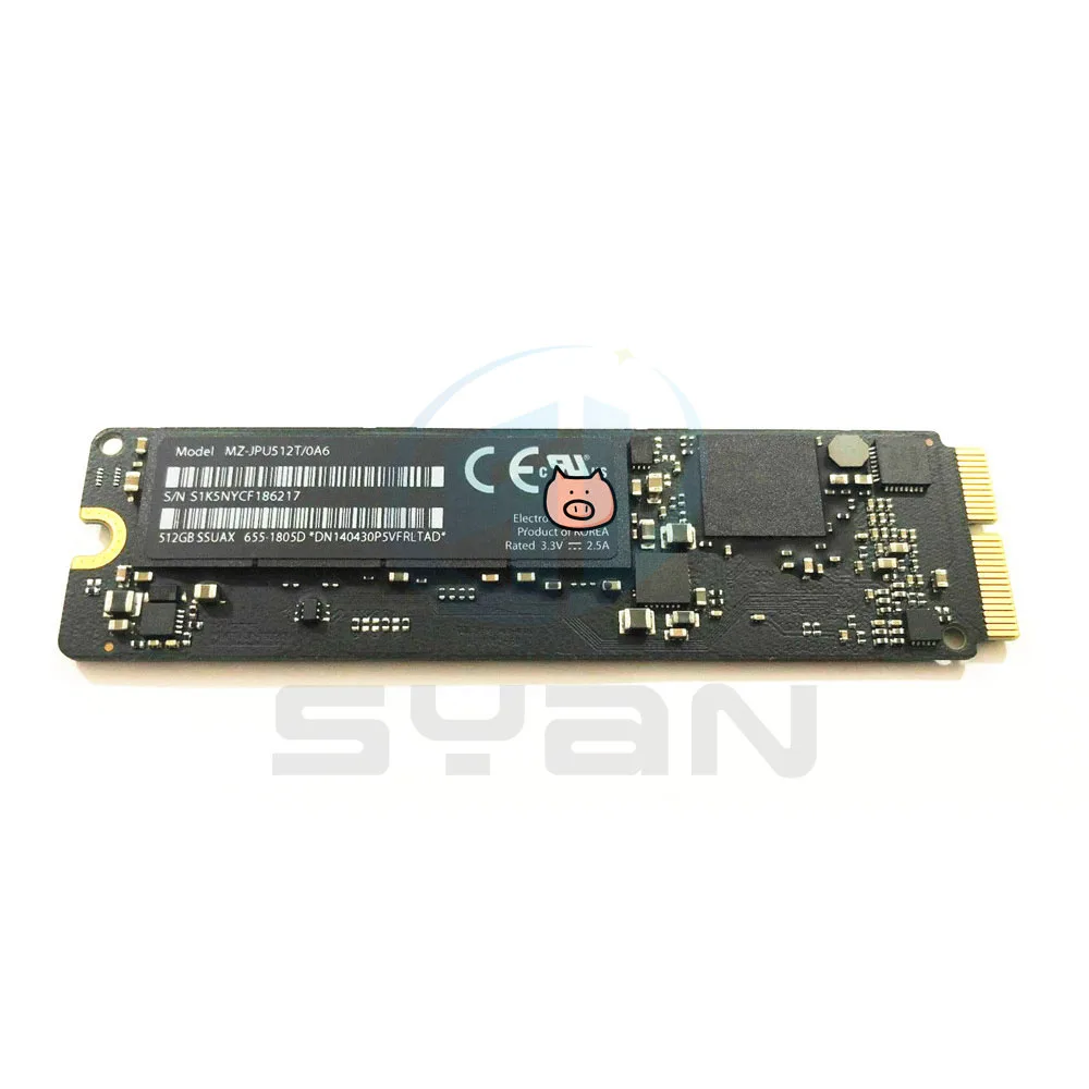 1 ТБ твердотельный накопитель для Macbook A1465 A1466 A1502 A1398 SSD 2013- 1 ТБ SSD