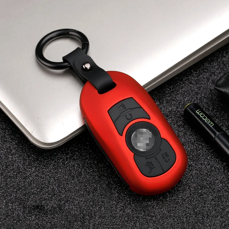 

Carbon stripe Matte texture car remote key fob cover case holder protect for for OPEL Astra Buick ENCORE ENVISION NEW LACROSSE