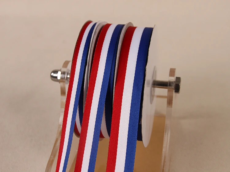 3 метра Красная белая синяя тесьма Strap10mm-30mm ширина тесьма кружевная лента для заворачивания подарка украшения DIY лента для медалей