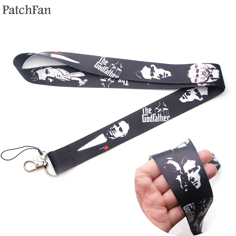 Patchfan Бог Отец кино шейный ремешок для ключей очки держатель карт из Бисера Брелок
