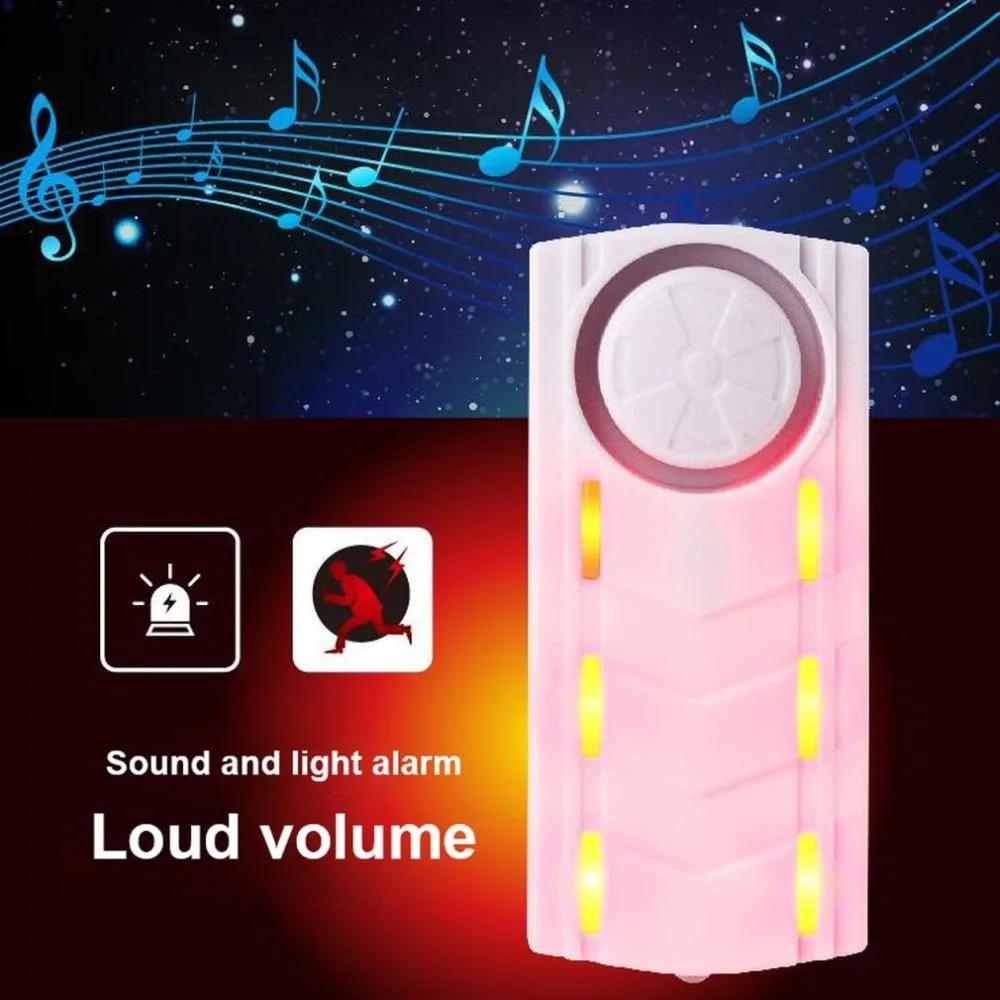 

Wireless Door Magnetic Alarm Detector Smart Bluetooth Vibrational Window Door Alarm Mobile APP Remote Control Burglar Alert
