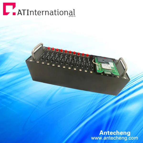 

16 port gsm gprs modem pool with Q24plus TCP/IP