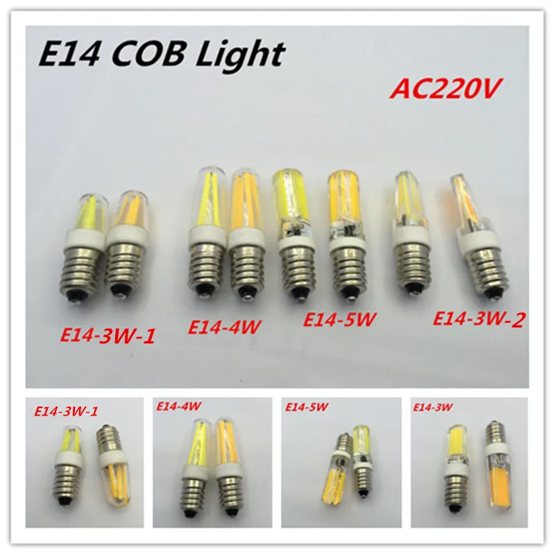 AC220V G4 G9 E14 COB свет 2 Вт 3 5 Высокое качество светодиодные лампы люстры заменить