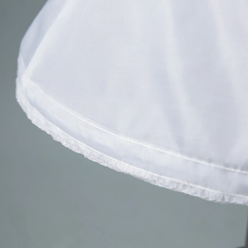 Нет Хооп Белый юбка-пачка для Платья для девочек на свадьбу детские короткие юбки ребенок короткое кринолин Нижние юбки Обувь для девочек