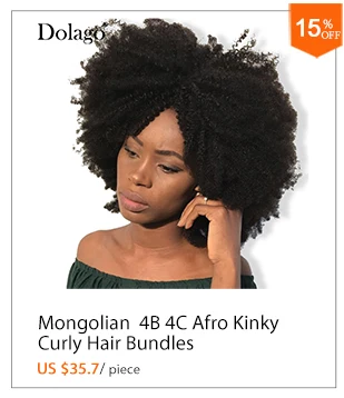 Афро кудрявый парик 250% плотность полный шнурок человеческих волос парики для Для женщин Glueless бразильского боб парик натуральный черные волосы Remy Dolago
