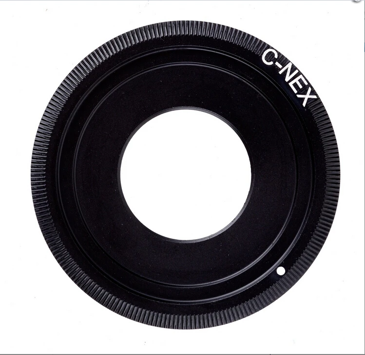 C Mount cctv Movie Lens to Sony NEX3 NEX5 NEX7 NEX-5C NEX-5N NEX-VG10 camera lens Adapter Ring BLACK | Электроника