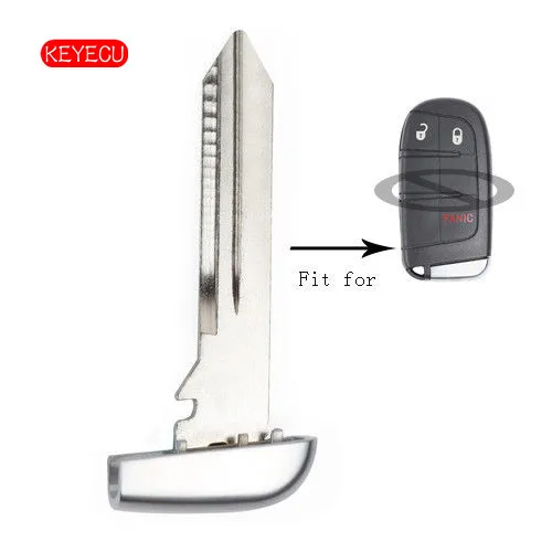 Keyecu Smart Remote Key Emergency Insert Blade for Jeep Chrysler Dodge FCC: M3N-40821302 Uncut | Автомобили и мотоциклы
