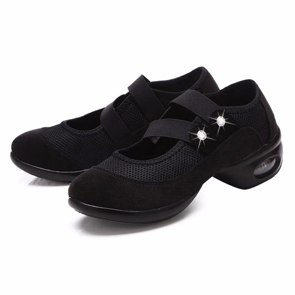 Women Jazz Dance Sneakers Sports Shoes Rubber Sole Female Street