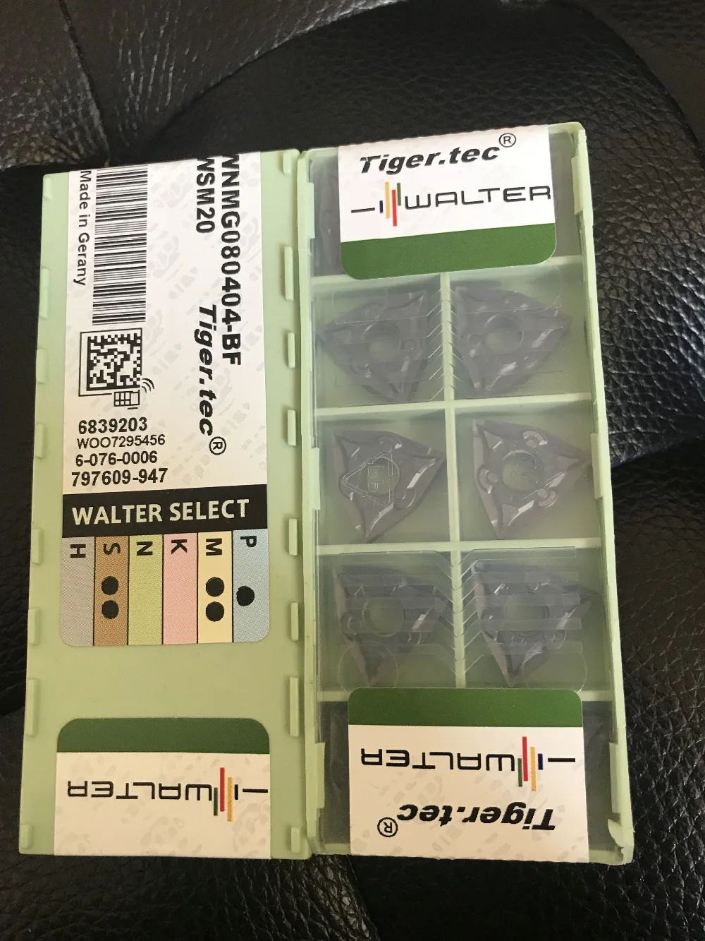 Вставка из карбида Уолтера Φ WSM20/WNMG080408 BF SM20/Φ WSM ень 20 стальная Непрерывная