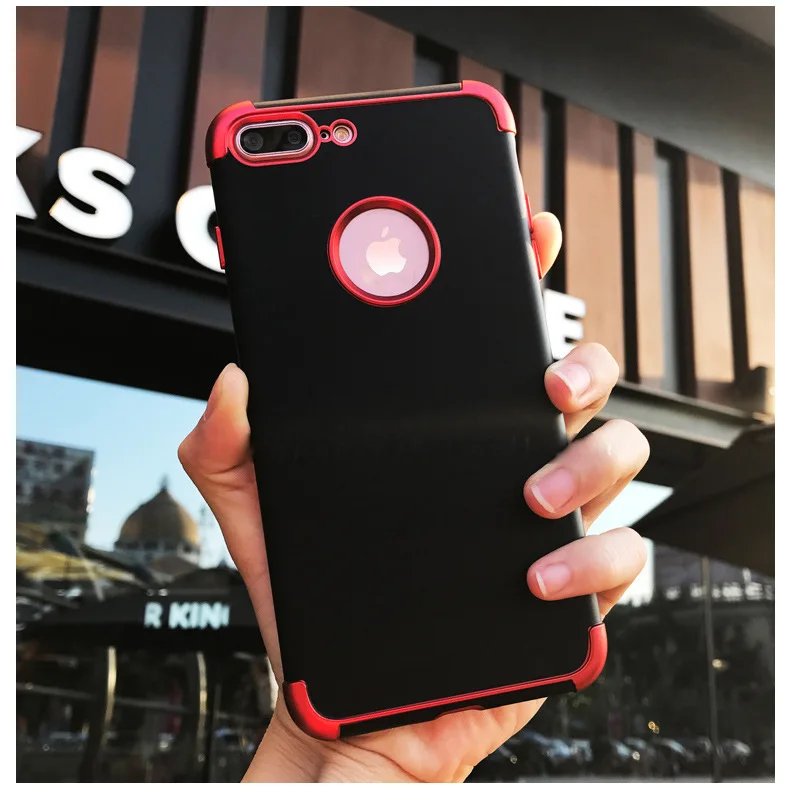 Чехол для iPhone XS Max XR 6 6S Plus 7 7Plus 8 X матовый ударопрочный чехол-накладка Мягкий