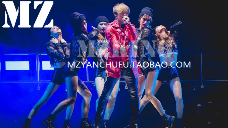 Новые певцы DJ Star GD BIGBANG концертные костюмы мужской сценический длинный дизайн мотоциклетная кожаная куртка пальто! S-5XL