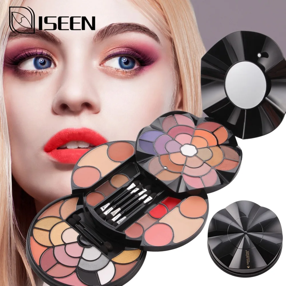 Colorful Eye Shadow Fashion Palette Matte Petal Makeup Tray Eyebrow Powder Blush LipstickPowder Set |