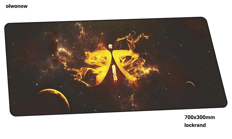 Fnatic Коврик для мыши геймер Лидер продаж 700x300x3 мм игровой коврик для мыши locrkand аксессуары для ноутбука ПК эргономичный коврик для мыши