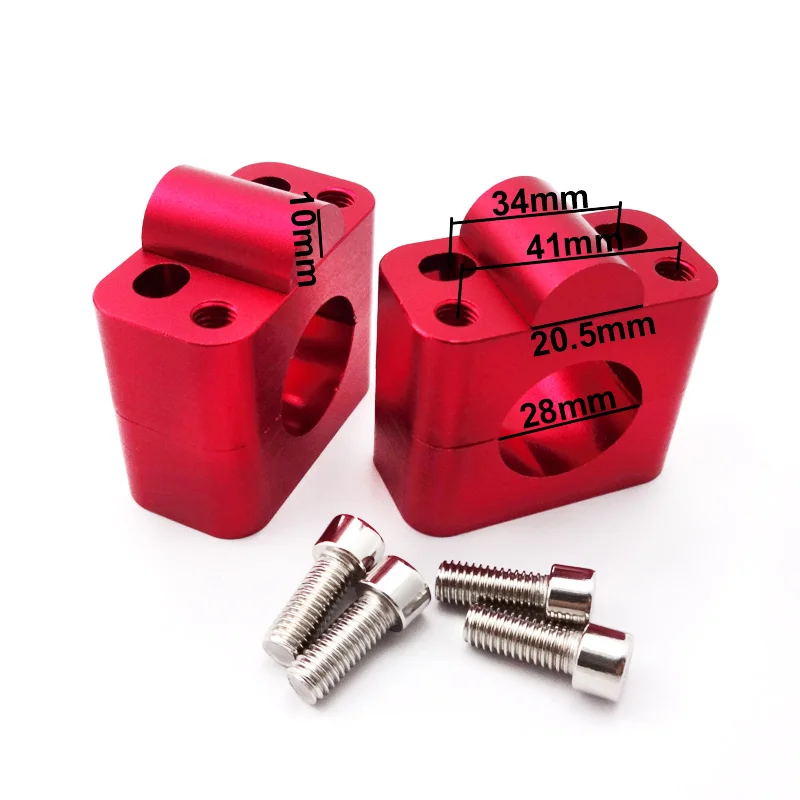 XLSION CNC Алюминий 28 мм руль с широкими ручками зажимные стояки яма Байк мотокросс мотовездеход квадроцикл