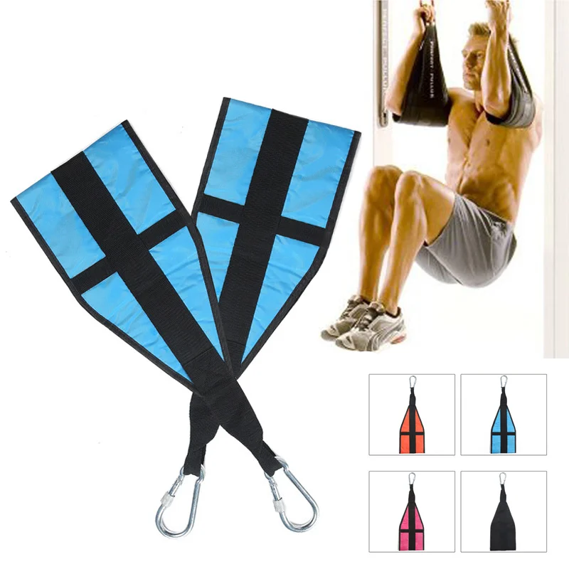 Pull Up Bar AB Sling Straps Home Fitness Abdominal Hanging Belt Chin Up Sit Up Bar Heavy Duty