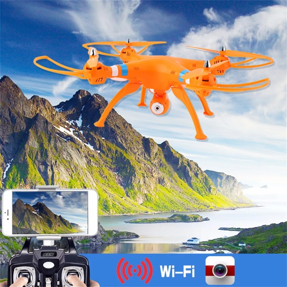 2 4G RC Drone с камерой мегапиксельная Wifi FPV камера вертолета для Syma X8W 4 осевой