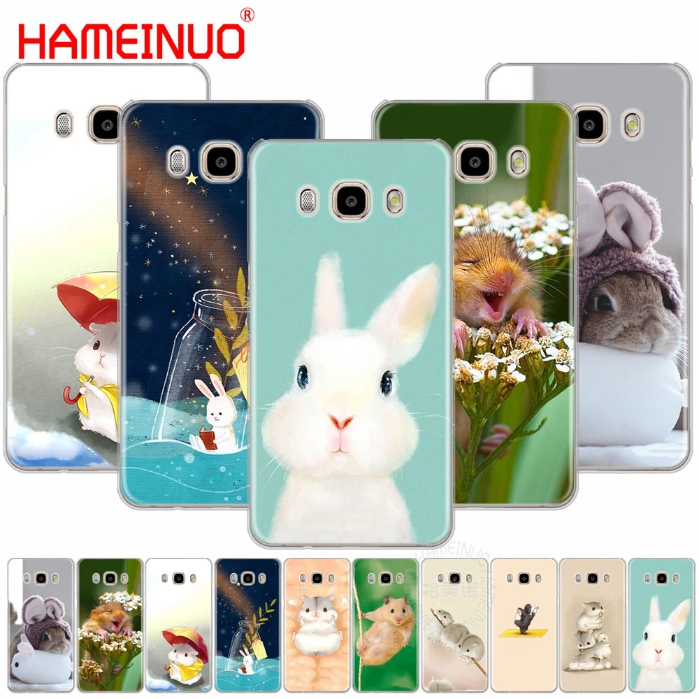 

HAMEINUO Rabbit Mouse Hamster cover phone case for Samsung Galaxy J1 J2 J3 J5 J7 MINI ACE 2016 2015 prime