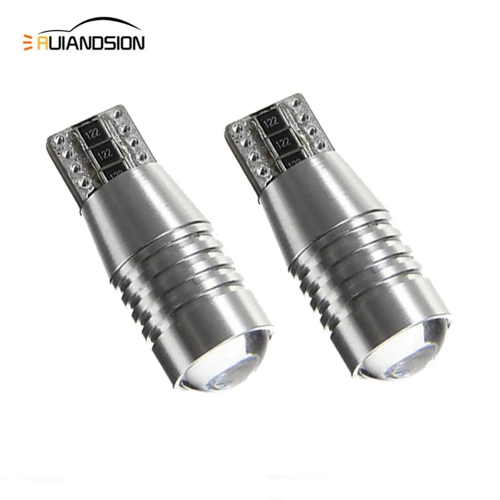 10x5 Вт T10 белый 1SMD LED CANBUS OBC без ошибок полярность 12 18 в автомобильный купол чтения