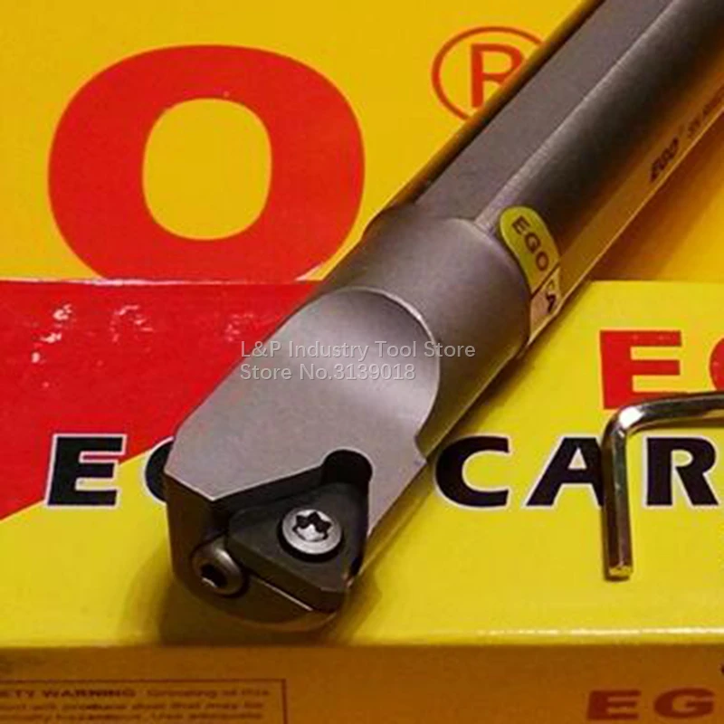 

New Original EGO Internal Thread Toolbar SNR13 SNR16 SNR20 SNR25 SNR32 Toolholder Not Including Blade Quakeproof 16NR
