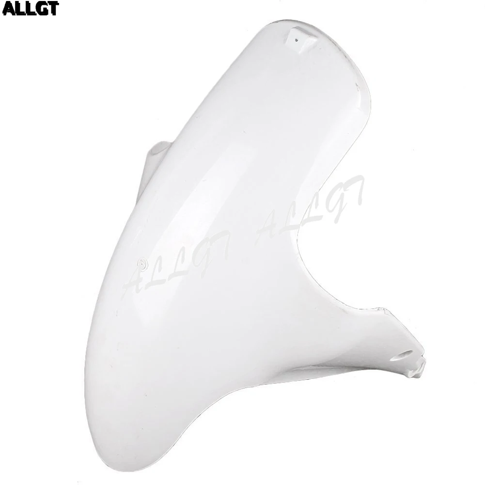 

ALLGT Raw Mudguard Fender Set Unpainted White ABS Plastic Front Fender For Ducati 2008 2009 2010 2011 1098