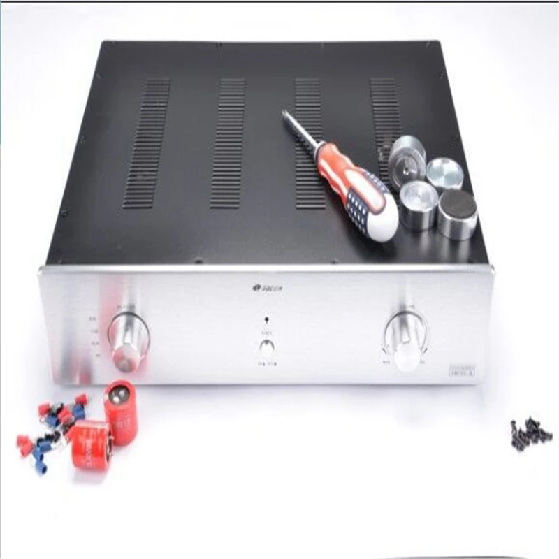 Размер(430*95*340) AMP95-B усилитель шасси/алюминиевые панели Железный усилитель шасси/задний усилитель шасси/AMP случае