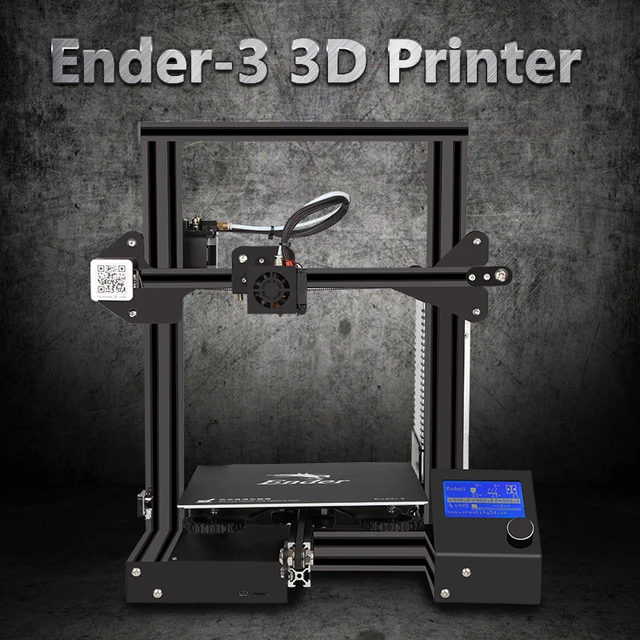 Creality Ender 3 3D printer V slot prusa I3 Kit black