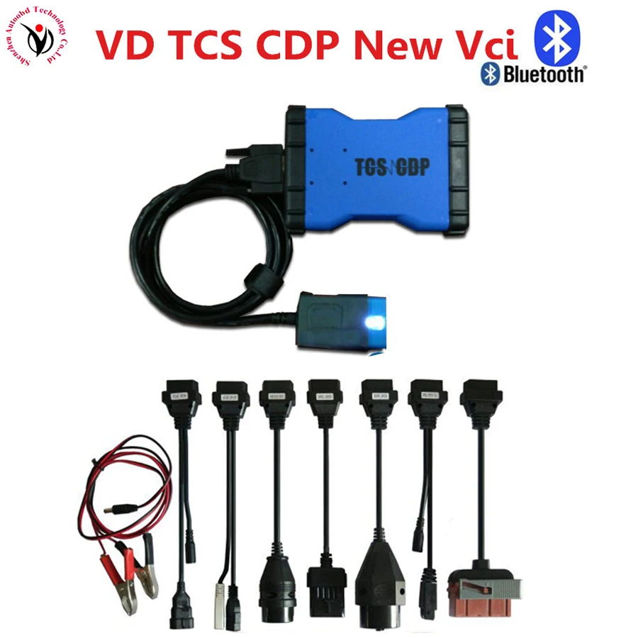 

DHL 2015 R3 software +free activated!! Blue VD TCS CDP Pro with Bluetooth+8pcs Car Cables For Cars/Trucks/Generic 3in1