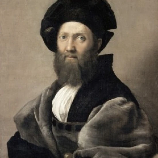 Baldassare Castiglione   1516  Raphael (1483-1520/Italian)   Oil on canvas  Muse du Louvre  Paris Poster Print (18 x 24)