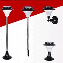 Маленькая лампа-колонна на открытом воздухе с лампой аварийного света улицы супер яркий светодиодный декоративная лампа для сада сад маленькая лампа-колонна