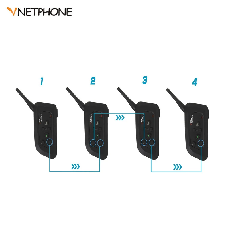 3 шт. Vnetphone профессиональный футбольный рефери Интерком система Bluetooth футбол Arbitro