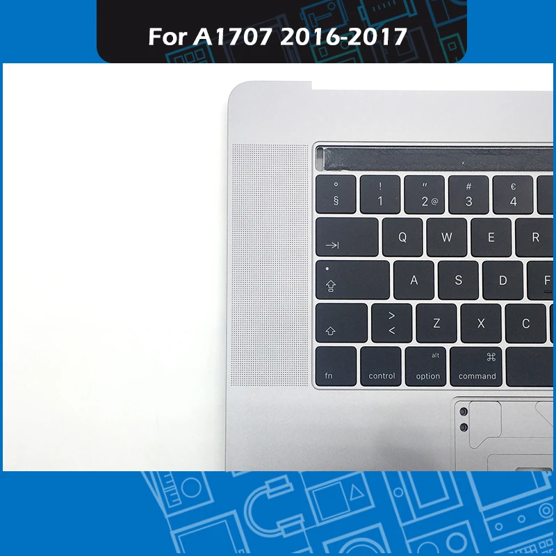 Отдых для рук ноутбука Macbook Pro Retina 15 дюймов сенсорная панель A1707 верхний корпус с