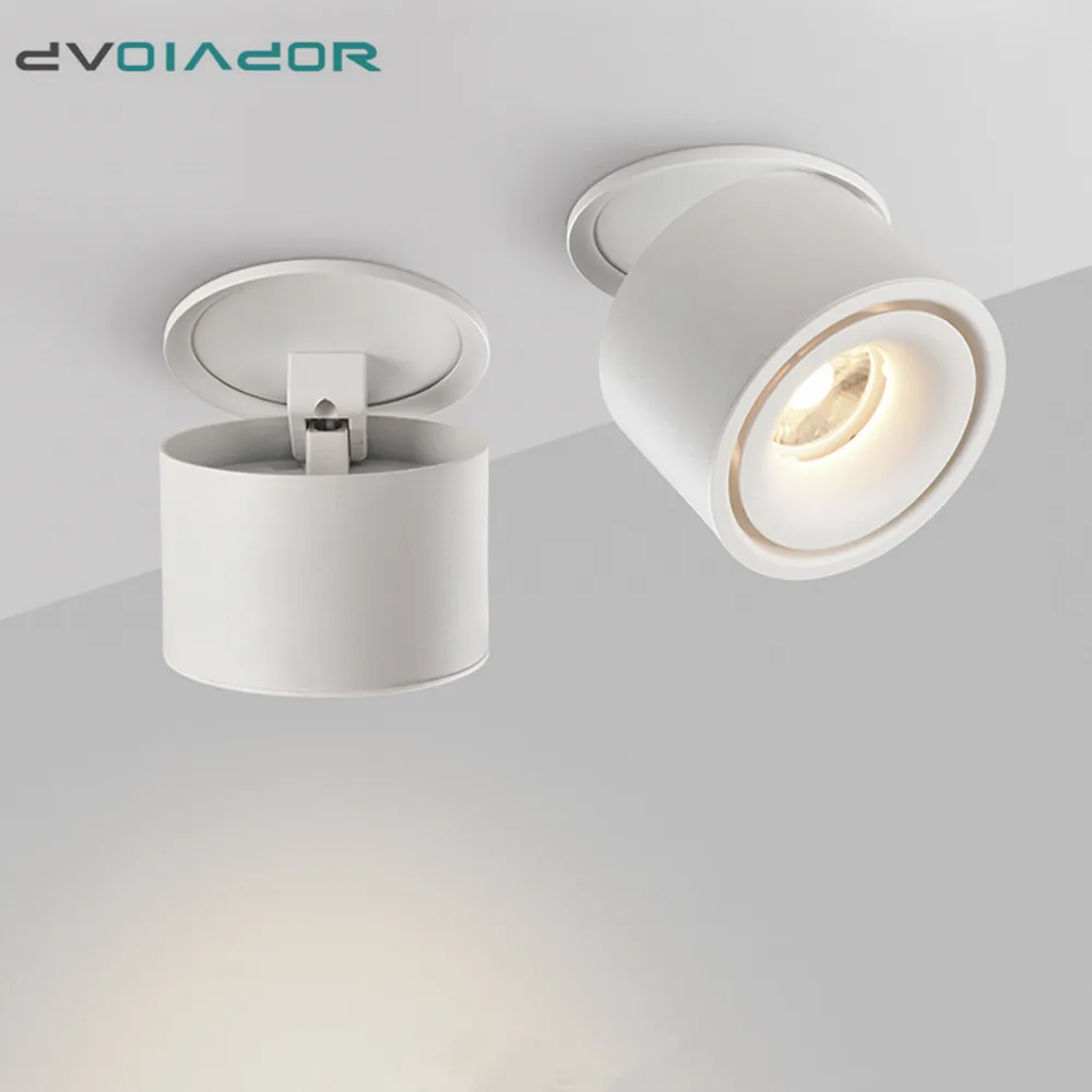 

Dimmable Recessed led light 15W 12W 10W 7W 5W Adjustable 360 degrees Rotate Ceiling Spot light for indoor,Living Room down light