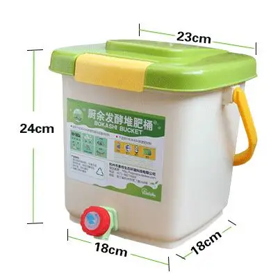 

12L BOKASHI bucket home use KOKASHI barrel for food waste fermentation for organic manure garden use