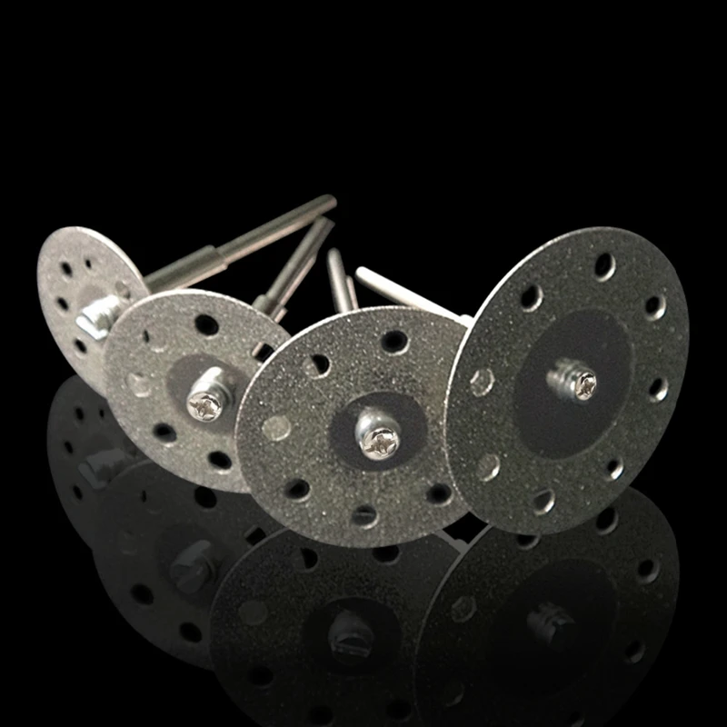 10 шт. 30 мм алмазный режущий диск для Dremel вращающийся аксессуары для инструментов с оправкой 3,0 мм