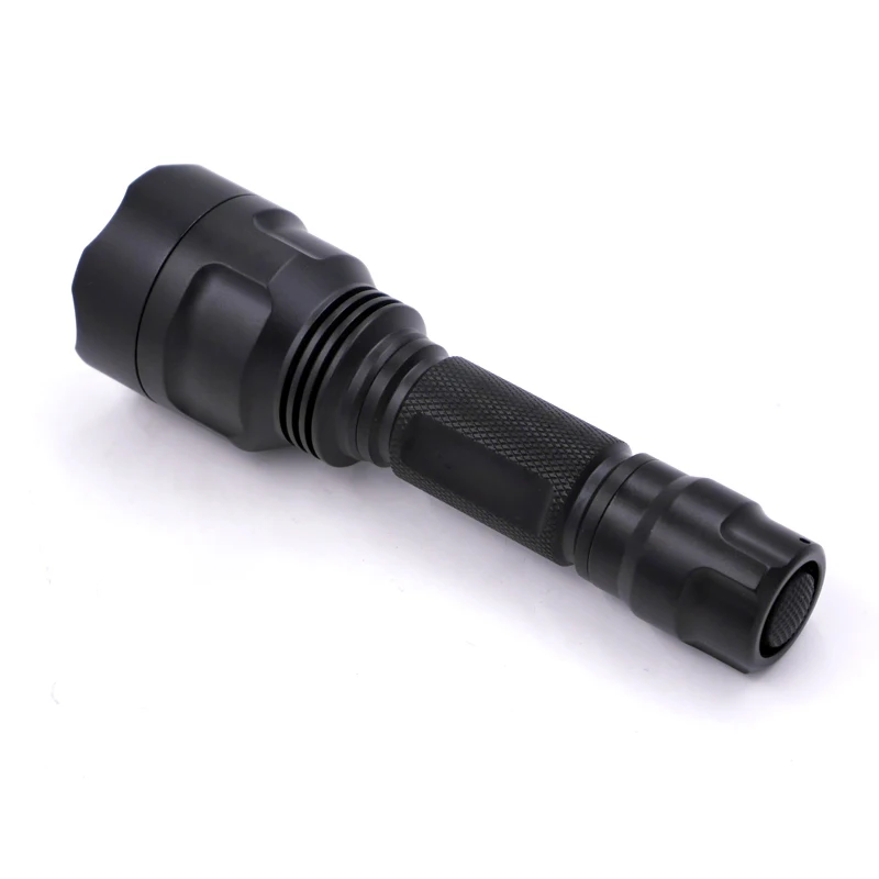 Портативный фонарик C8 cree XPL яркий светодиодный с теплым белым светом 3000K 1200 люмен