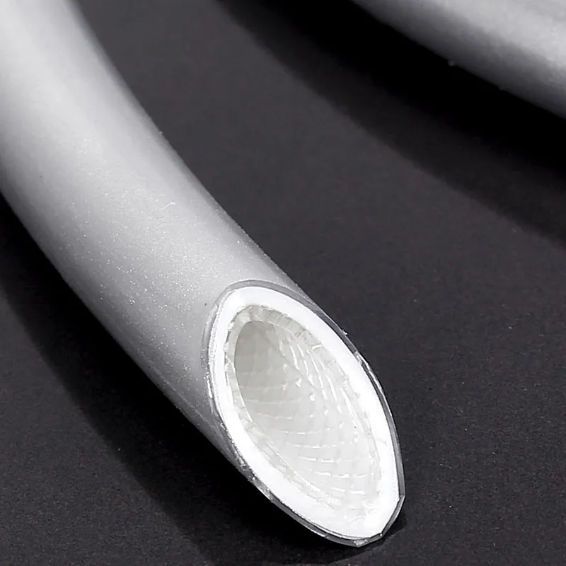 MTTUZK السباكة خراطيم PVC 1.5 متر/2 متر ارتفاع ضغط أسود PVC السلس دش خرطوم للحمام يده دش رئيس خرطوم استحمام مرن
