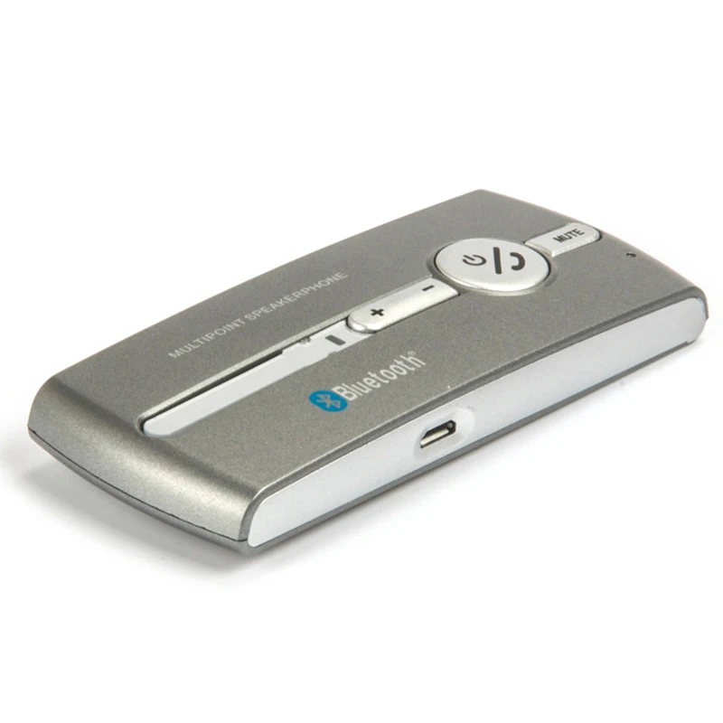 car kit bluetooth hands free rechargeable font b battery b font FM transmitter handsfree music mp3