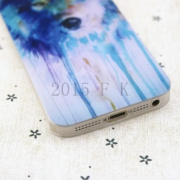 phone Case for iPhone 5 5S 5se 5G Cartoon owl puppy Giraffe printing Thin Cover Case Mobile Phone Covers protector 23