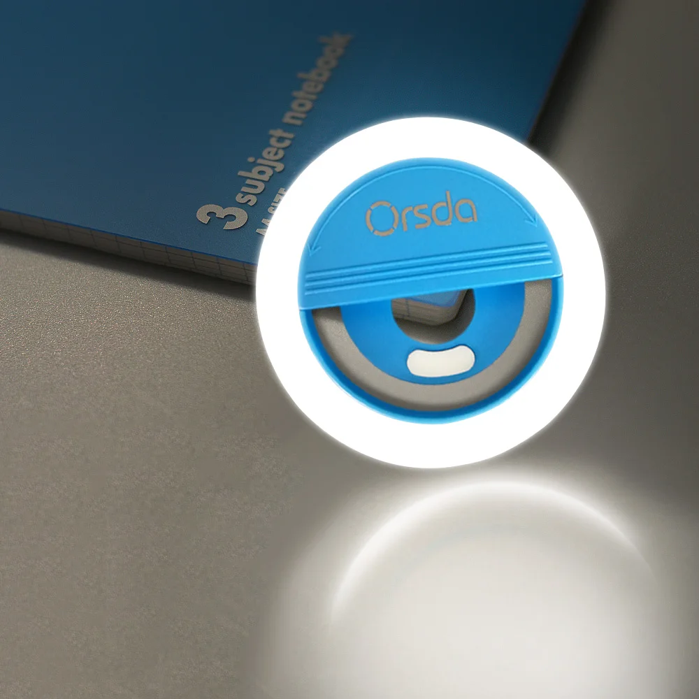 

Orsda USB Charge Selfie Portable Flash Led Camera Phone Photography Ring Light Enhancing Photography for iPhone Smartphone
