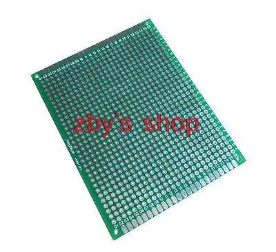 

10 Pcs Green Double Side Prototype Universal PCB Circuit Board 7cmx9cm