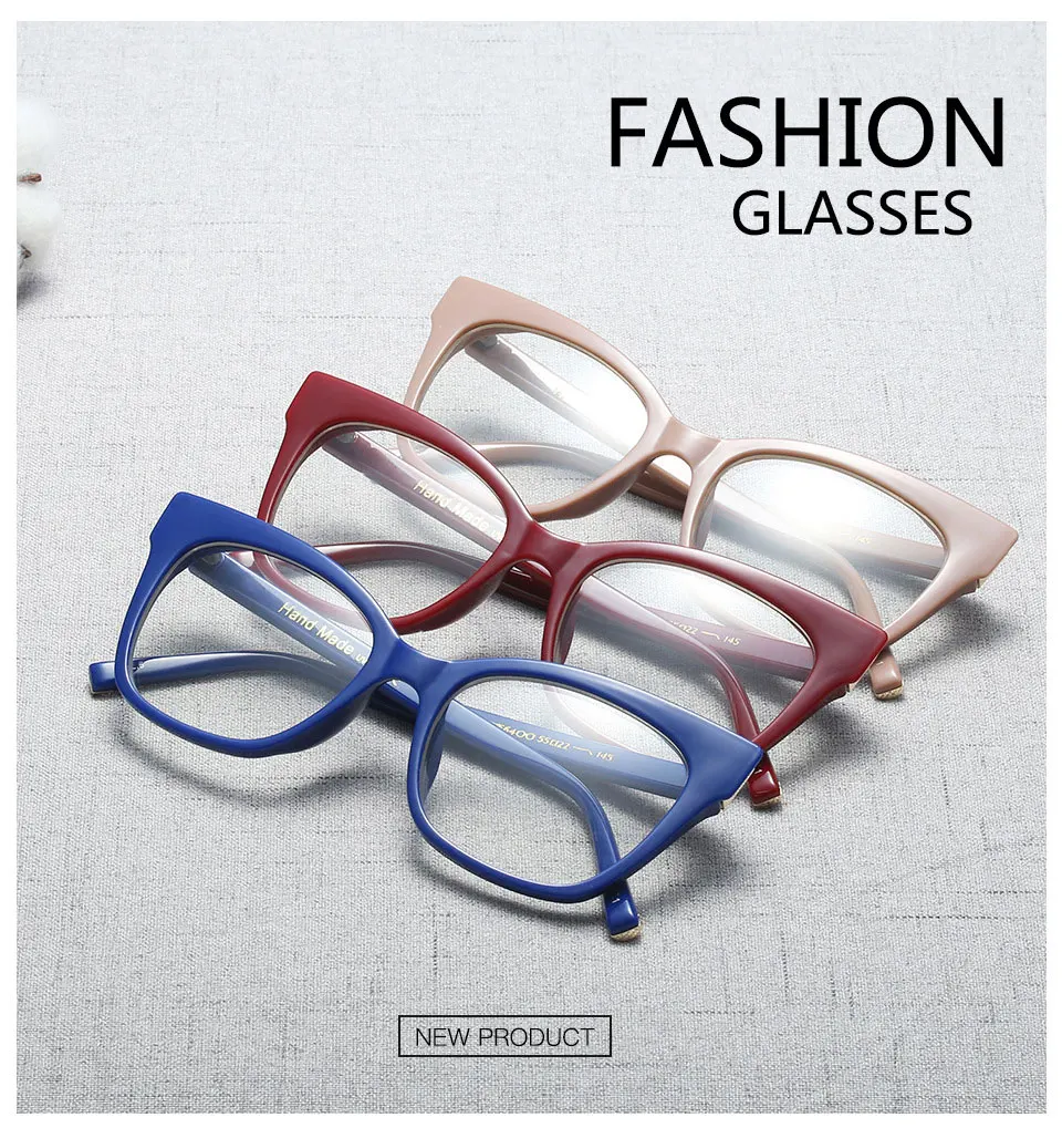 HOTOCHKI, модные женские очки, оправа, Ретро стиль, полная оправа, женские оптические очки, близорукость, очки по рецепту