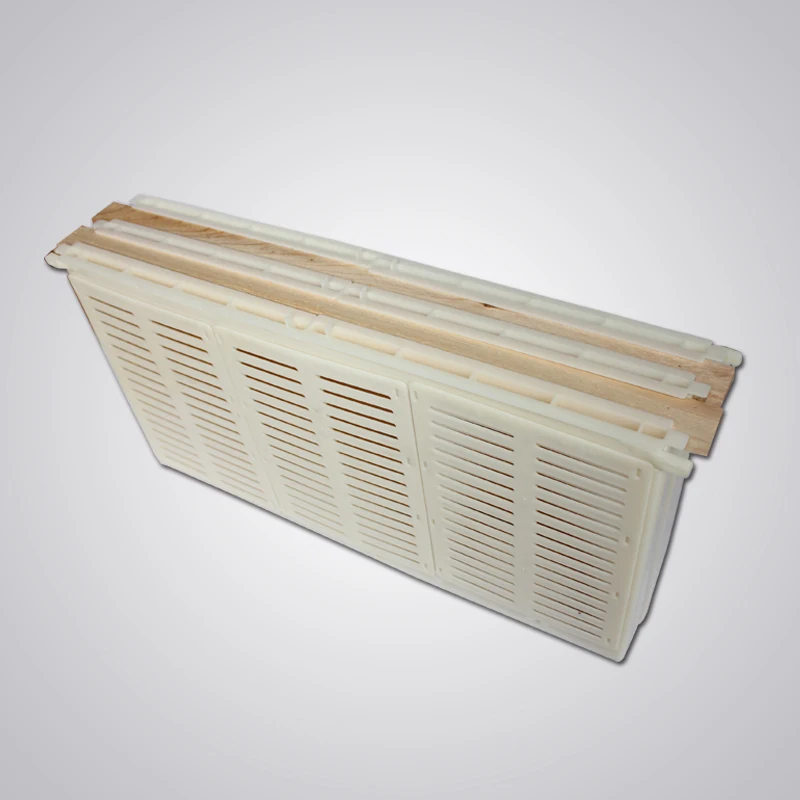 

Bees with double box meaning bee controlled production device intended to control the use of special bee production beekeeping