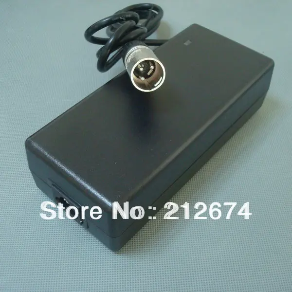 36V 2A Smart Li ion Battery Charger 3Pin XLR plug Input 100 240VAC output 42V 2A