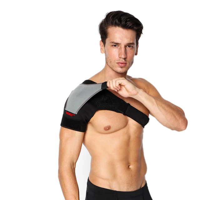 US $7.55 Wellsem Sports Safety Accessories Shoulder protection Elastic Bandage Shoulder Supports Weight Lift