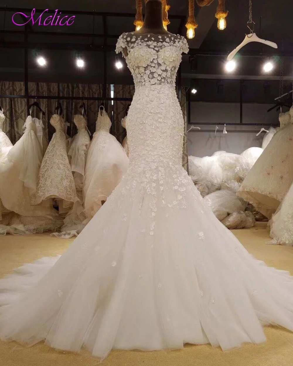 trumpet wedding dresses 2019